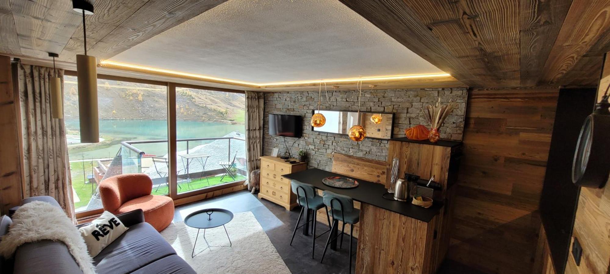 Grands Studios Vue Sur Lac Tignes Buitenkant foto